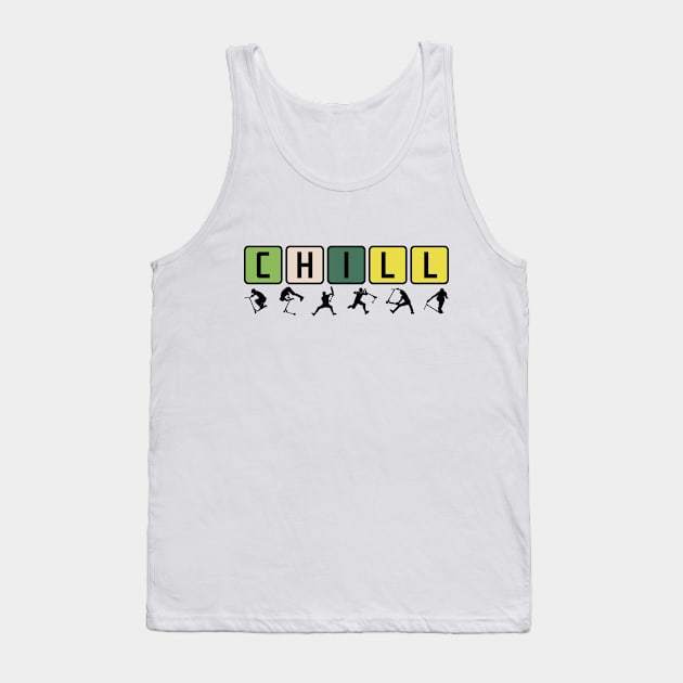 stunt scooter chill session Tank Top by stuntscooter